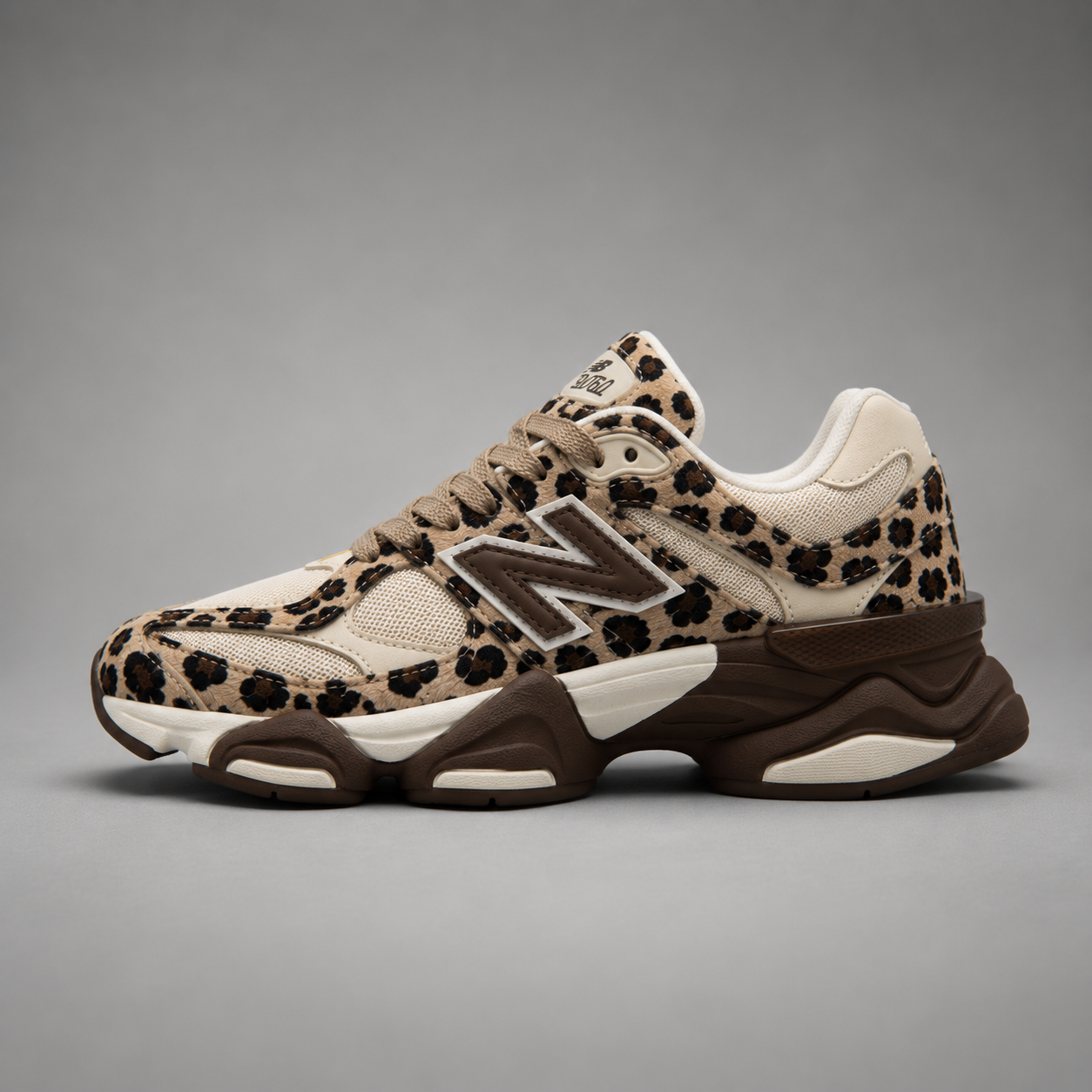 NB - Leopard Chunky Trainers