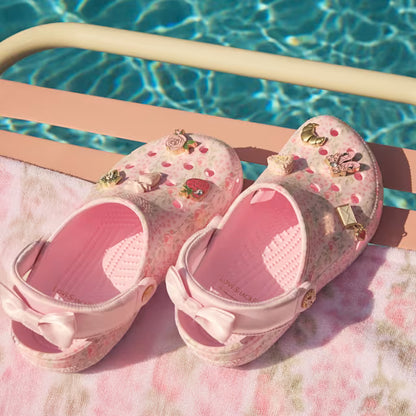 Blossom Charm Floral Clogs