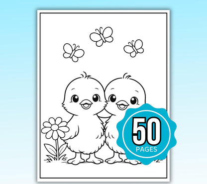 Spring Coloring Pages